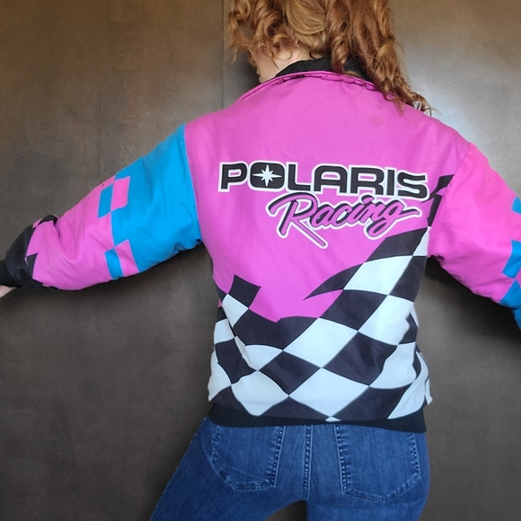 Vintage 90s Polaris Snowmobile Jacket - Picture 14 of 16